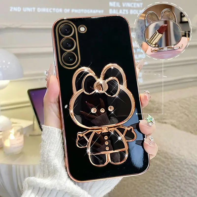 Mirror Plating Phone Holder Case On For Samsung Galaxy S23 S20 S22 S21 S10 S9 S8 Note 10 20 8 9 Plus Ultra S20 Fe Stand Cover
Mirror Plating Phone Holder Case On For Samsung Galaxy S23 S20 S22 S21 S10 S9 S8 Note 10 20 8 9 Plus Ultra S20 Fe Stand Cover