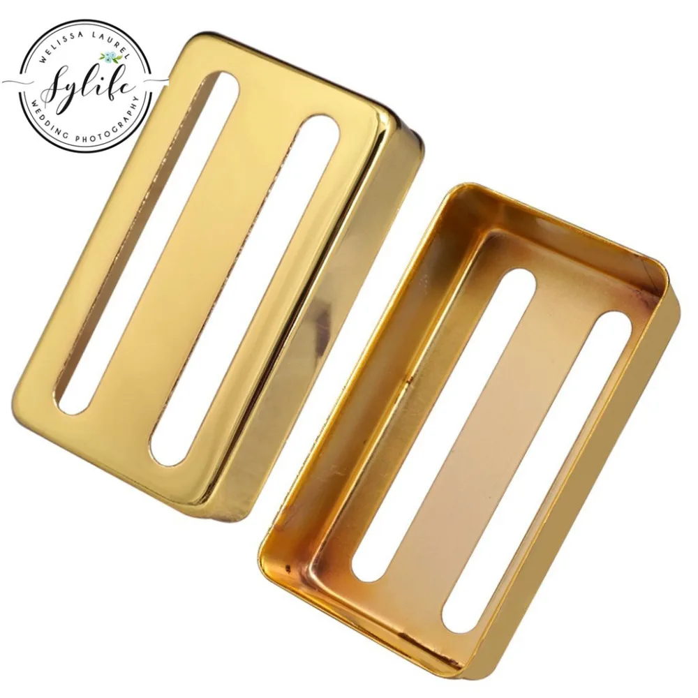 Two-line Gold Metal Copper Lid Open Pickup Cover for Electric Guitar Pickup
Two-line Gold Metal Copper Lid Open Pickup Cover for Electric Guitar Pickup
