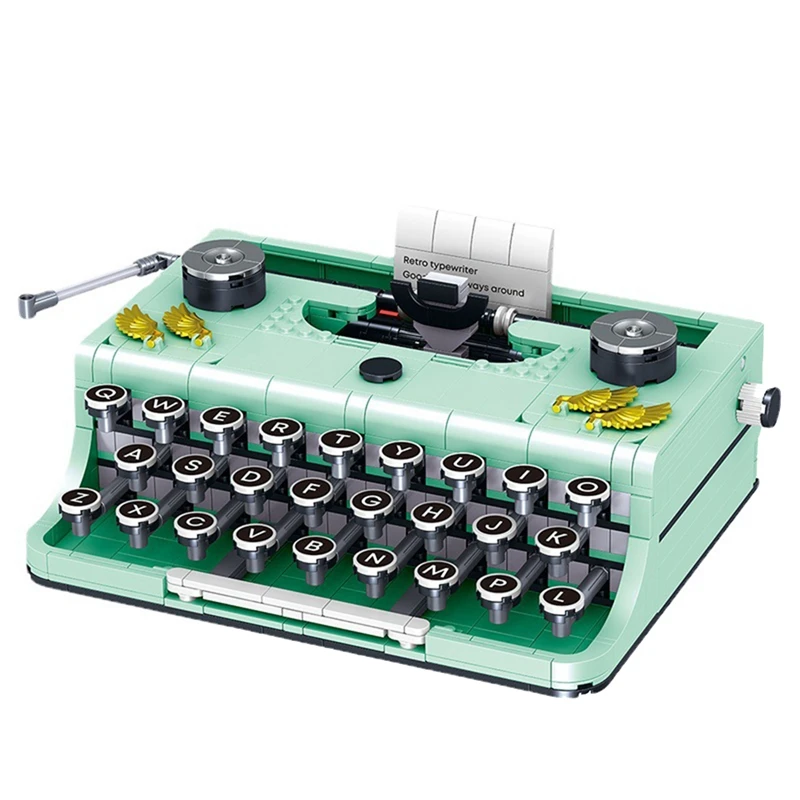 820Pcs Technical Expert Retro Typewriter Printer Model Building Block Simulation Assembly Bricks Toys DIY Gifts Set
820Pcs Technical Expert Retro Typewriter Printer Model Building Block Simulation Assembly Bricks Toys DIY Gifts Set
