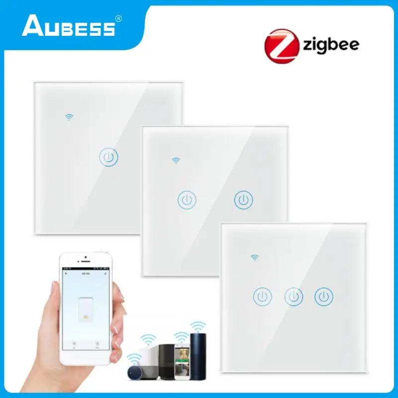 Смарт-переключатель Zigbee 3,0 светильник сенсорная настенная панель Tuya APP дистанционное управление в любом месте работа с Alexa Google Home Yandex Alice
Смарт-переключатель Zigbee 3,0 светильник сенсорная настенная панель Tuya APP дистанционное управление в любом месте работа с Alexa Google Home Yandex Alice