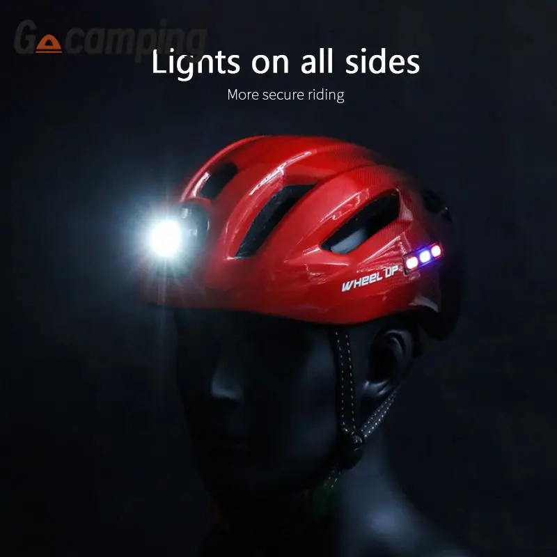 Wheel Up Bicycle Helmet MTB Helmet Road Bike Helmet Integrated Riding Electric Vehicle Safety Helmet With Tail Lamp USB Charge 
Wheel Up Bicycle Helmet MTB Helmet Road Bike Helmet Integrated Riding Electric Vehicle Safety Helmet With Tail Lamp USB Charge