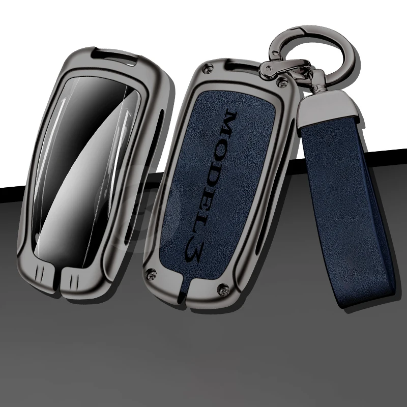 New Upgrade Car Remote Key Case Full Cover for Tesla Model 3 Protective Shell Bag with Metal Buckle Keyless Interior Accessories
New Upgrade Car Remote Key Case Full Cover for Tesla Model 3 Protective Shell Bag with Metal Buckle Keyless Interior Accessories