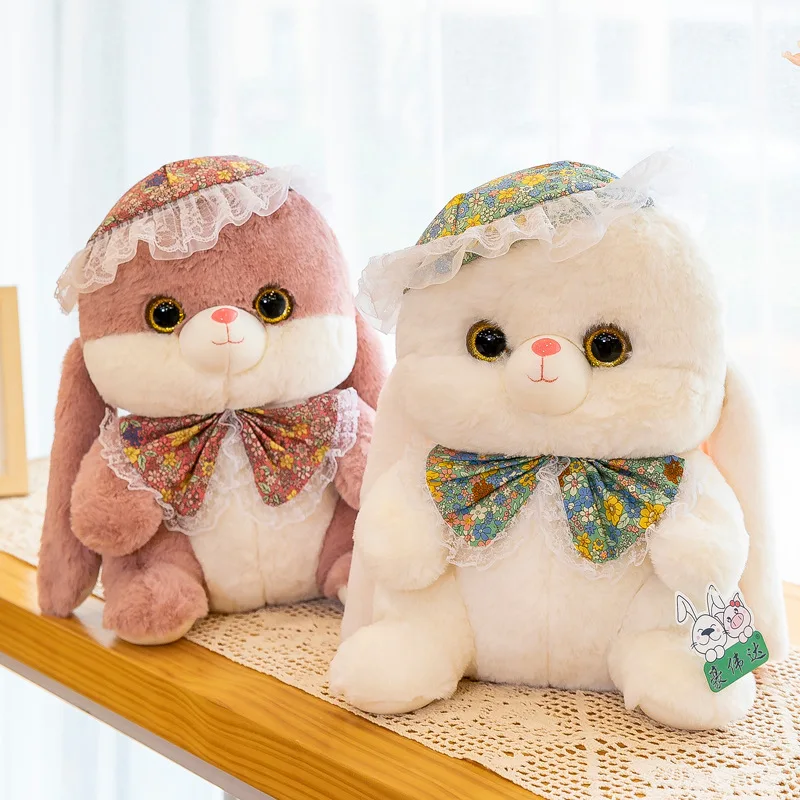 Cute princess rabbit pink couple rabbit plush toy bow tie bunny doll wedding birthday gift
Cute princess rabbit pink couple rabbit plush toy bow tie bunny doll wedding birthday gift