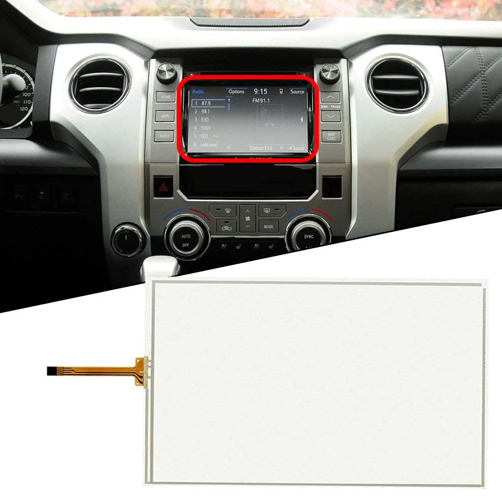 

7.0 Inch Touch Screen Digitizer For Tundra Radio 2014-2019 Navigation LA070WV2 LA070WV2(TD)(01) Touch Screen LCD Outer Screen