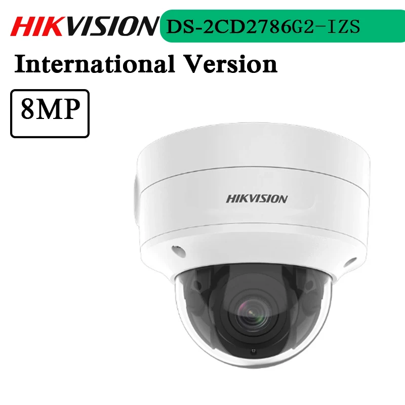 In Stock HIK Motorized Varifocal Lens DS-2CD2786G2-IZS 4K AcuSense Varifocal Dome POE Network Camera
In Stock HIK Motorized Varifocal Lens DS-2CD2786G2-IZS 4K AcuSense Varifocal Dome POE Network Camera
