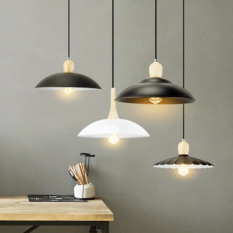 Retro Industrial Style LED Pendant Lights Minimalist Ceiling Chandeliers Log style Home Decor E27 Dining Room Decorative Light
Retro Industrial Style LED Pendant Lights Minimalist Ceiling Chandeliers Log style Home Decor E27 Dining Room Decorative Light