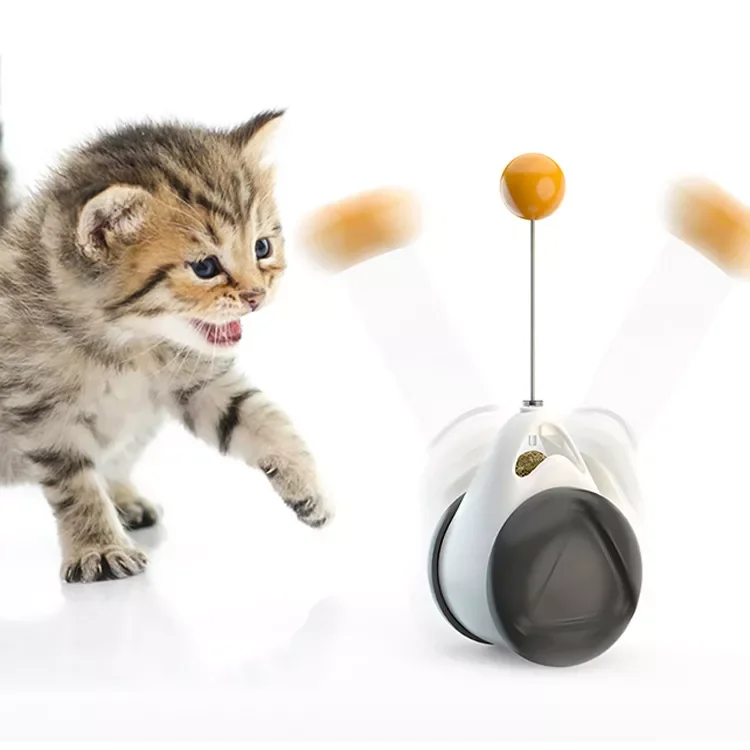 Interactive Cat Toy Rotating Windmill Ball Pets Playing Toys Motion Activated Pet Game Toys Kitten Cat Toy Pet Supplies
Interactive Cat Toy Rotating Windmill Ball Pets Playing Toys Motion Activated Pet Game Toys Kitten Cat Toy Pet Supplies