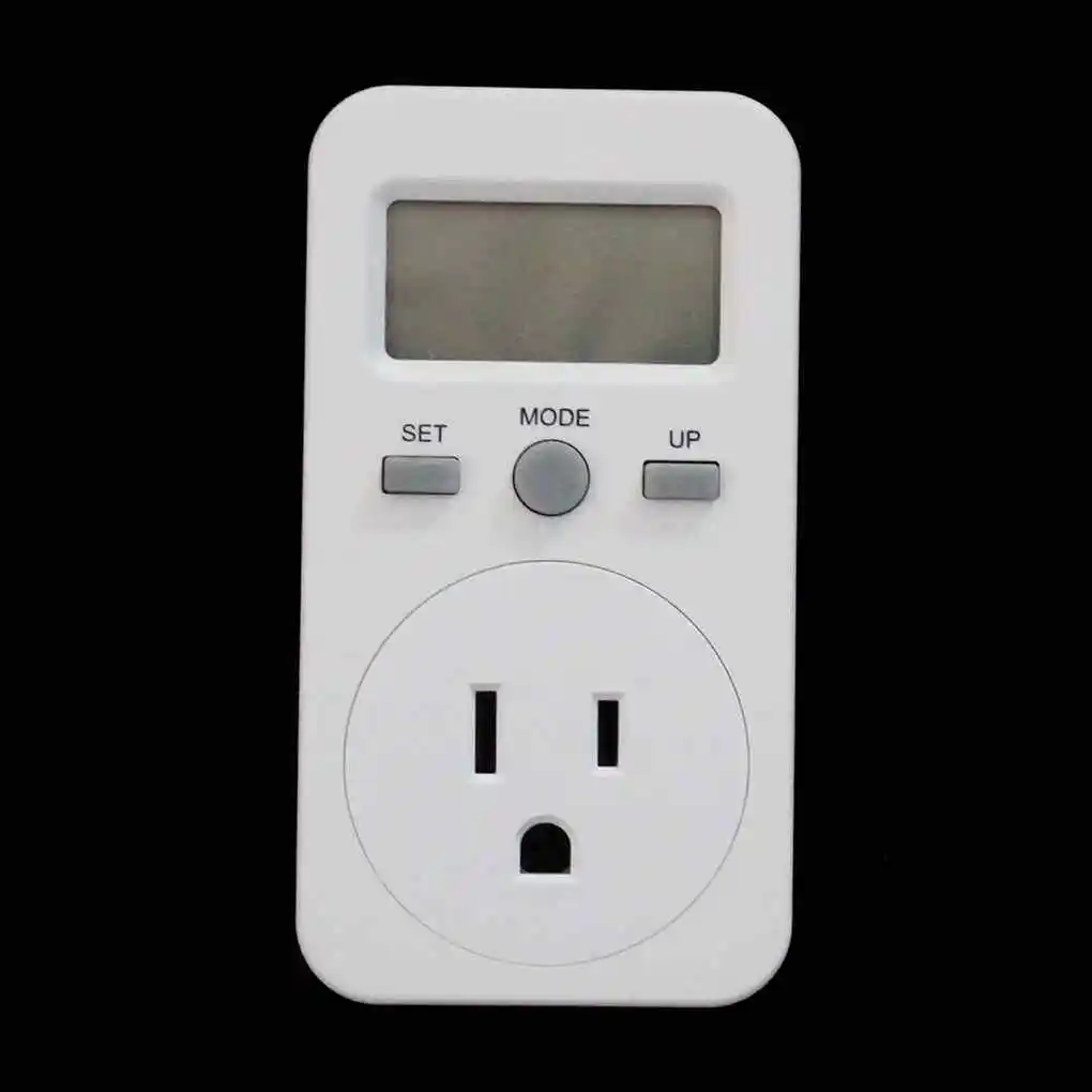 Plug-in Digital Wattmeter LCD Display Power Meter Electricity Usage Socket Electric Consumption Monitor
Plug-in Digital Wattmeter LCD Display Power Meter Electricity Usage Socket Electric Consumption Monitor