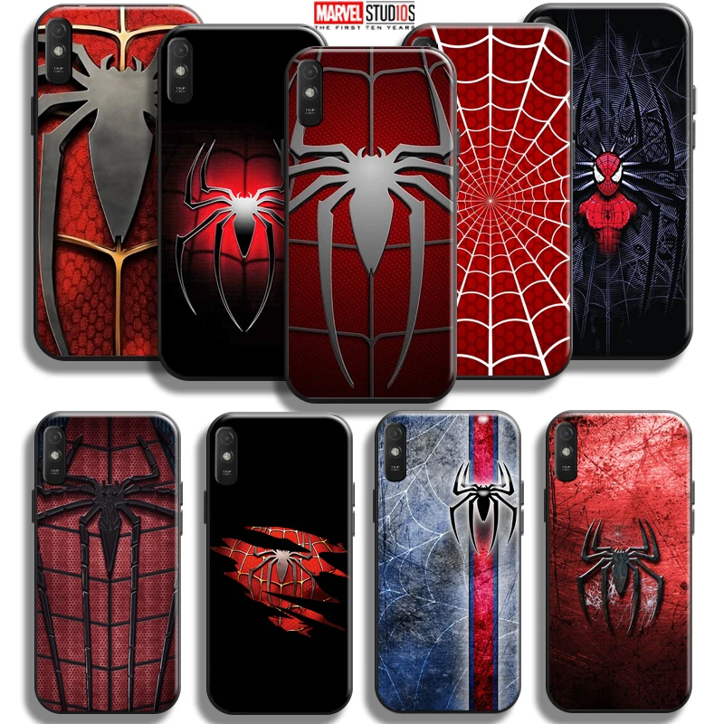 Spiderman Logo Phone Case 6.53 Inch For Xiaomi Redmi 9A 9AT Black Back Funda Coque Liquid Silicon
Spiderman Logo Phone Case 6.53 Inch For Xiaomi Redmi 9A 9AT Black Back Funda Coque Liquid Silicon