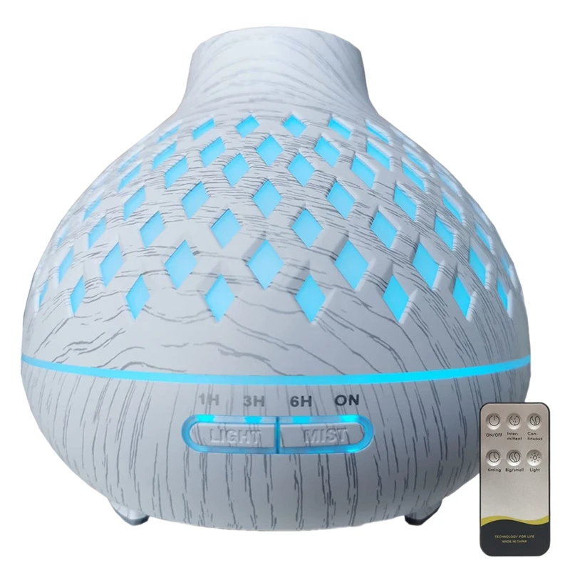 400Ml Essential Oil Diffuser Wood Grain Aroma Diffuser With Timer Cool Mist Humidifier For Home Baby Bedroom
400Ml Essential Oil Diffuser Wood Grain Aroma Diffuser With Timer Cool Mist Humidifier For Home Baby Bedroom