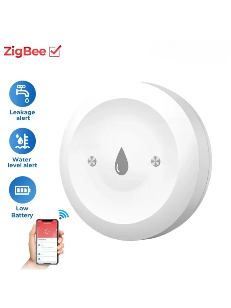Умный датчик воды Zigbee 
Умный датчик воды Zigbee
