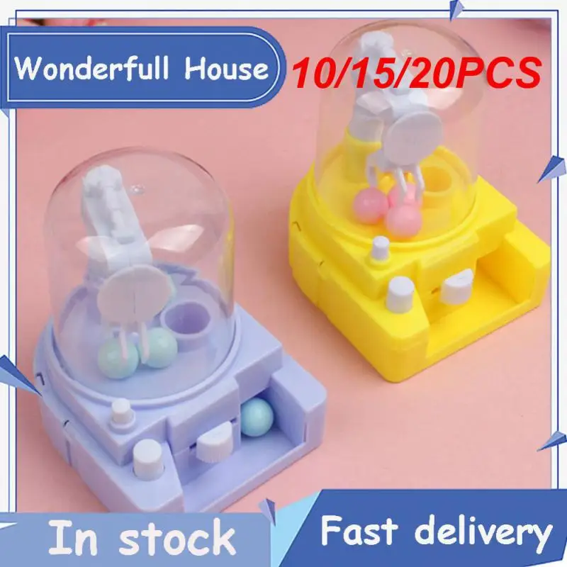 10/15/20PCS Educational Toys Capsule Machine High Quality Funny Mini Claw Machine Multi-color Micro Ball Hand-eye Game 
10/15/20PCS Educational Toys Capsule Machine High Quality Funny Mini Claw Machine Multi-color Micro Ball Hand-eye Game
