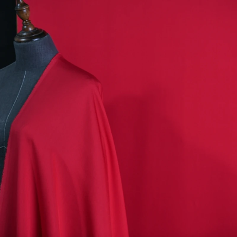 Matte Silk Double Joe Fabric Full Tree Red Drape Hand Clothing Material for Dress Sewing by the Yard Wholesale
Matte Silk Double Joe Fabric Full Tree Red Drape Hand Clothing Material for Dress Sewing by the Yard Wholesale