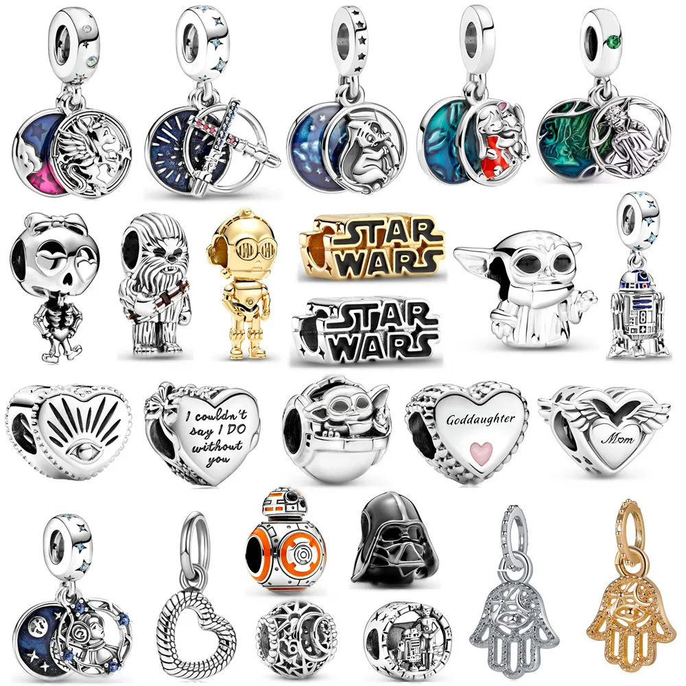 1Pcs New Palm Robot Skeleton Bead Pendant Suitable for Pandora Charm Bracelet Necklace Accessory Women DIY Jewelry Making Gifts
1Pcs New Palm Robot Skeleton Bead Pendant Suitable for Pandora Charm Bracelet Necklace Accessory Women DIY Jewelry Making Gifts