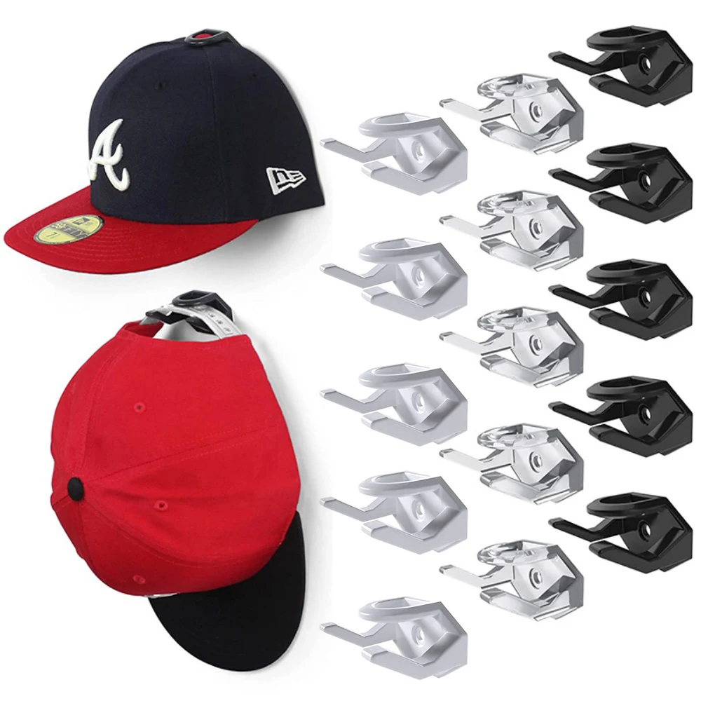1/5PCS Adhesive Hat Hooks For Wall Hat Holder Organizer For Baseball Caps Hat Rack No Drilling Multi Purpose Strong Hat Hangers
1/5PCS Adhesive Hat Hooks For Wall Hat Holder Organizer For Baseball Caps Hat Rack No Drilling Multi Purpose Strong Hat Hangers
