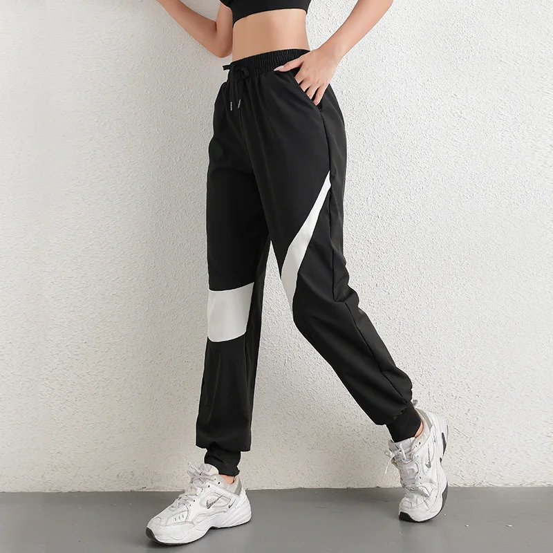 Women Sports Pants Loose Elastic High Waist Trousers Drawstring Jogging Sweatpants Running Gym Fitness Casual Pants
Women Sports Pants Loose Elastic High Waist Trousers Drawstring Jogging Sweatpants Running Gym Fitness Casual Pants