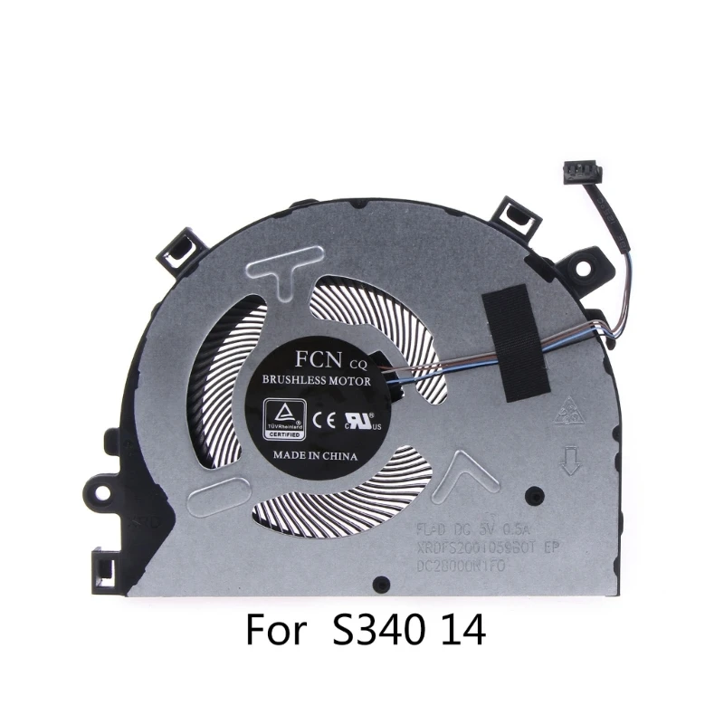 New CPU Cooling Fan for lenovo IdeaPad S340-14 S340-14IWL S340-14API 81NB Radiator Fan DC5V 0.5A DC28000N1F0
New CPU Cooling Fan for lenovo IdeaPad S340-14 S340-14IWL S340-14API 81NB Radiator Fan DC5V 0.5A DC28000N1F0