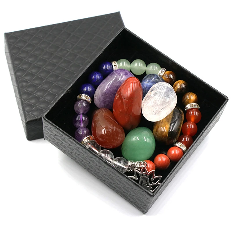 Carnelian Tiger Eyes Natural Crystal Stone Beads Seven Chakra Yoga Healing Energy Generator Bracelet Spiritual Pendulum Box Gift
Carnelian Tiger Eyes Natural Crystal Stone Beads Seven Chakra Yoga Healing Energy Generator Bracelet Spiritual Pendulum Box Gift
