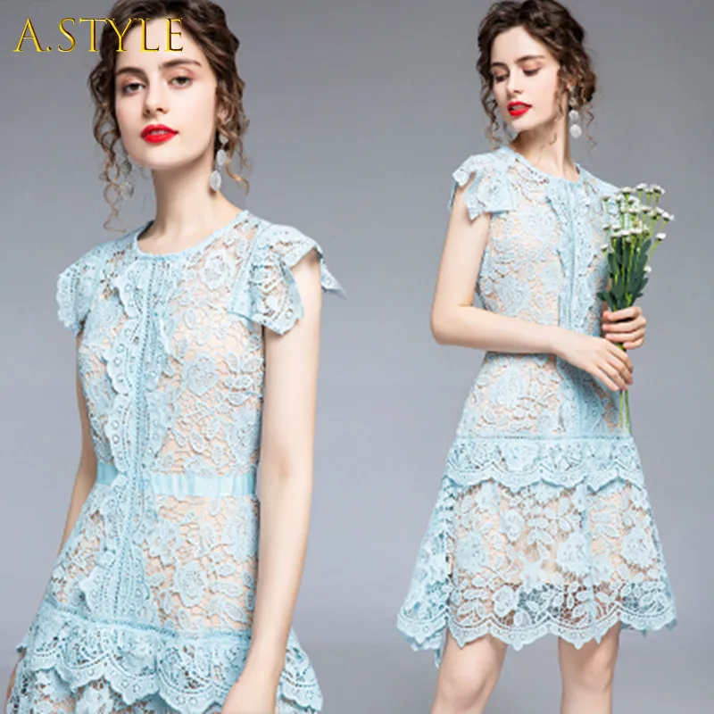A GIRLS 2022 Summer Vintage Lace Dress Women O-Neck Work Casual Party Slim Sexy Floral Hollow Out Luxury Dresses Vestidos
A GIRLS 2022 Summer Vintage Lace Dress Women O-Neck Work Casual Party Slim Sexy Floral Hollow Out Luxury Dresses Vestidos