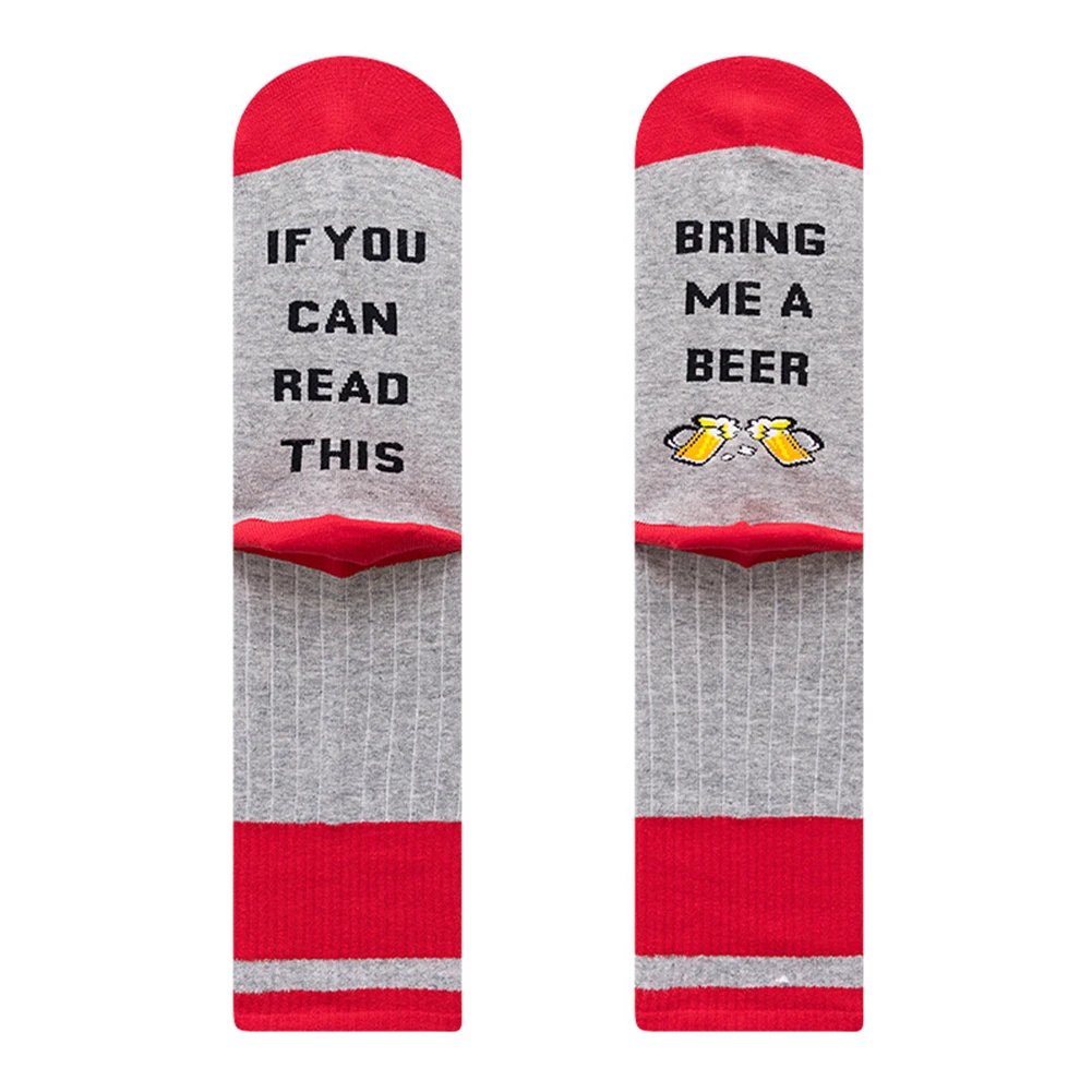 Men Women If You Can Read This Cotton Blend Letter Print Casual Soft Street Funny Gift Fashion Autumn Winter Non Slip Tube Socks
Men Women If You Can Read This Cotton Blend Letter Print Casual Soft Street Funny Gift Fashion Autumn Winter Non Slip Tube Socks