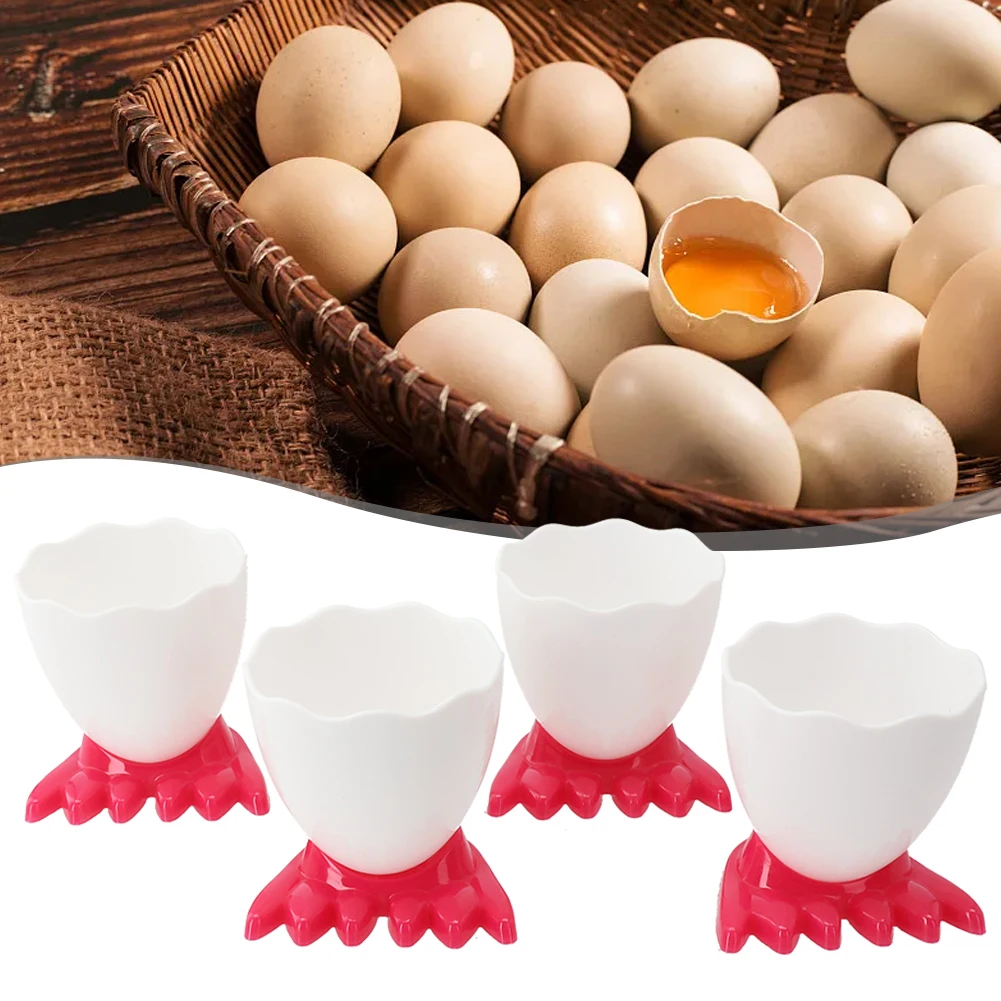 4pc White Egg Cup Holder Hard Soft Boiled Eggs Holders Cups Creative Egg Cup Egg Opener Separator Boiled Eggs Container
4pc White Egg Cup Holder Hard Soft Boiled Eggs Holders Cups Creative Egg Cup Egg Opener Separator Boiled Eggs Container