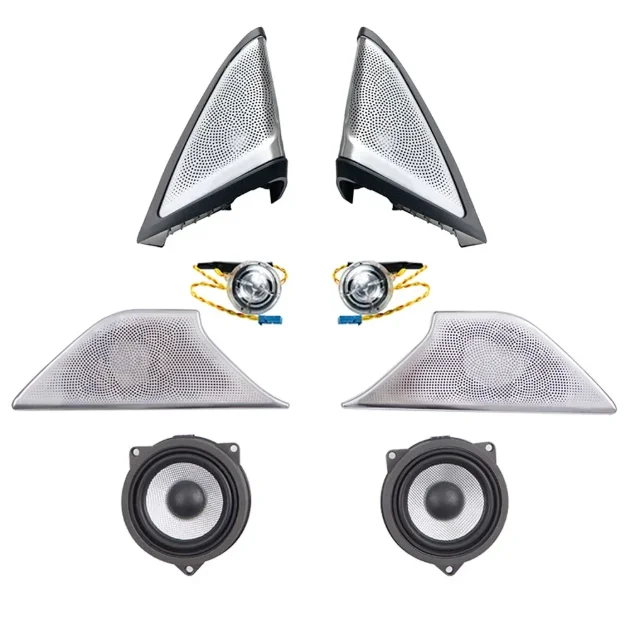 Светодиодный автомобильный дверной высокочастотный динамик со светящейся крышкой для BMW G30 5 серии Hi-Fi музыкальная стерео аудио окружающее освещение для автомобиля
Светодиодный автомобильный дверной высокочастотный динамик со светящейся крышкой для BMW G30 5 серии Hi-Fi музыкальная стерео аудио окружающее освещение для автомобиля