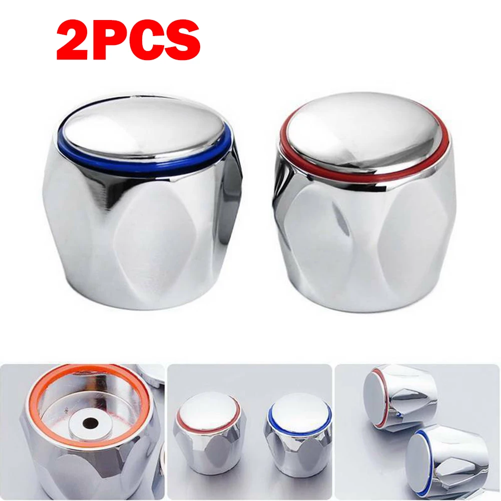 2pcs Cold & Hot Tap Top Head Faucet Cover Handle Chrome Plated Replacement Set Faucet Knob Handle Bathroom Faucet Accessories
2pcs Cold & Hot Tap Top Head Faucet Cover Handle Chrome Plated Replacement Set Faucet Knob Handle Bathroom Faucet Accessories