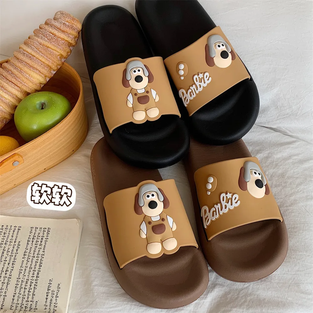 Домашние тапочки для девочек с мультяшным щенком, мягкие удобные легкие тапочки, женская обувь, простые и прочные современные Тапочки
Домашние тапочки для девочек с мультяшным щенком, мягкие удобные легкие тапочки, женская обувь, простые и прочные современные Тапочки