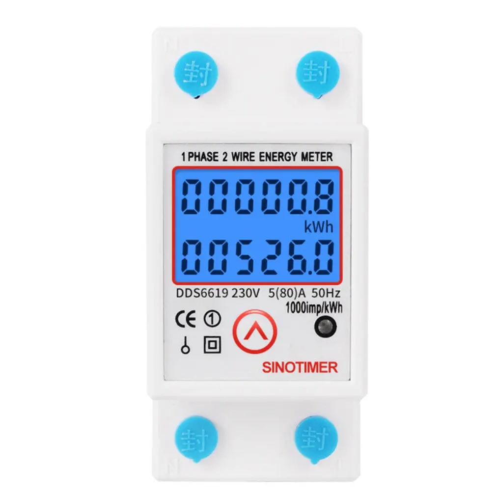 Digital Din Rail Energy Meter Zero Kwh Energy Meter Voltage Current Power Consumption Meter Wattmeter 220v AC Electricity
Digital Din Rail Energy Meter Zero Kwh Energy Meter Voltage Current Power Consumption Meter Wattmeter 220v AC Electricity
