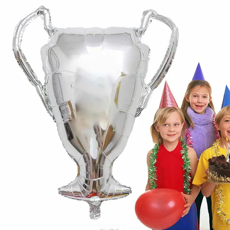 Trophy Balloons 50 Pack Championship Mylar Trophy Balloon Party Decorations Trophy Aluminum Mylar Balloons Gold Champions Foil
Trophy Balloons 50 Pack Championship Mylar Trophy Balloon Party Decorations Trophy Aluminum Mylar Balloons Gold Champions Foil