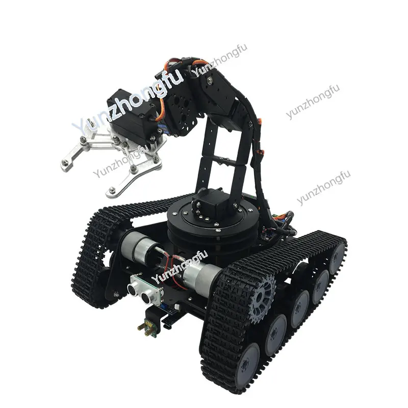 Crawler Robot 6-Degree-of-Freedom Mechanical Arm Open Source Learning Intelligent Tracking Obstacle Avoidance Car Competition
Crawler Robot 6-Degree-of-Freedom Mechanical Arm Open Source Learning Intelligent Tracking Obstacle Avoidance Car Competition