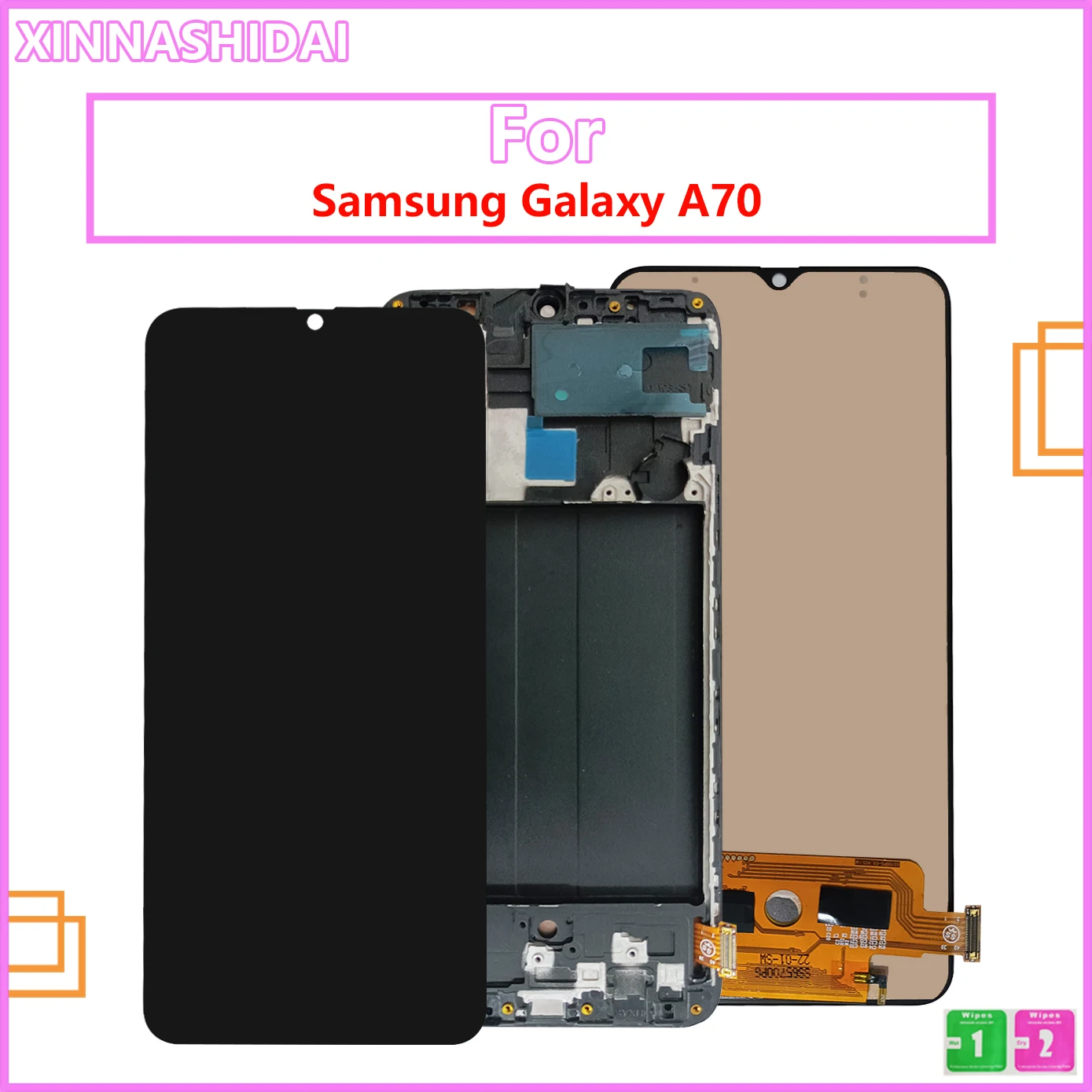 For Samsung Galaxy A70 2019 LCD Display Touch Screen Digitizer Assembly For Samsung A705 A705F SM-A705F A705DS
For Samsung Galaxy A70 2019 LCD Display Touch Screen Digitizer Assembly For Samsung A705 A705F SM-A705F A705DS