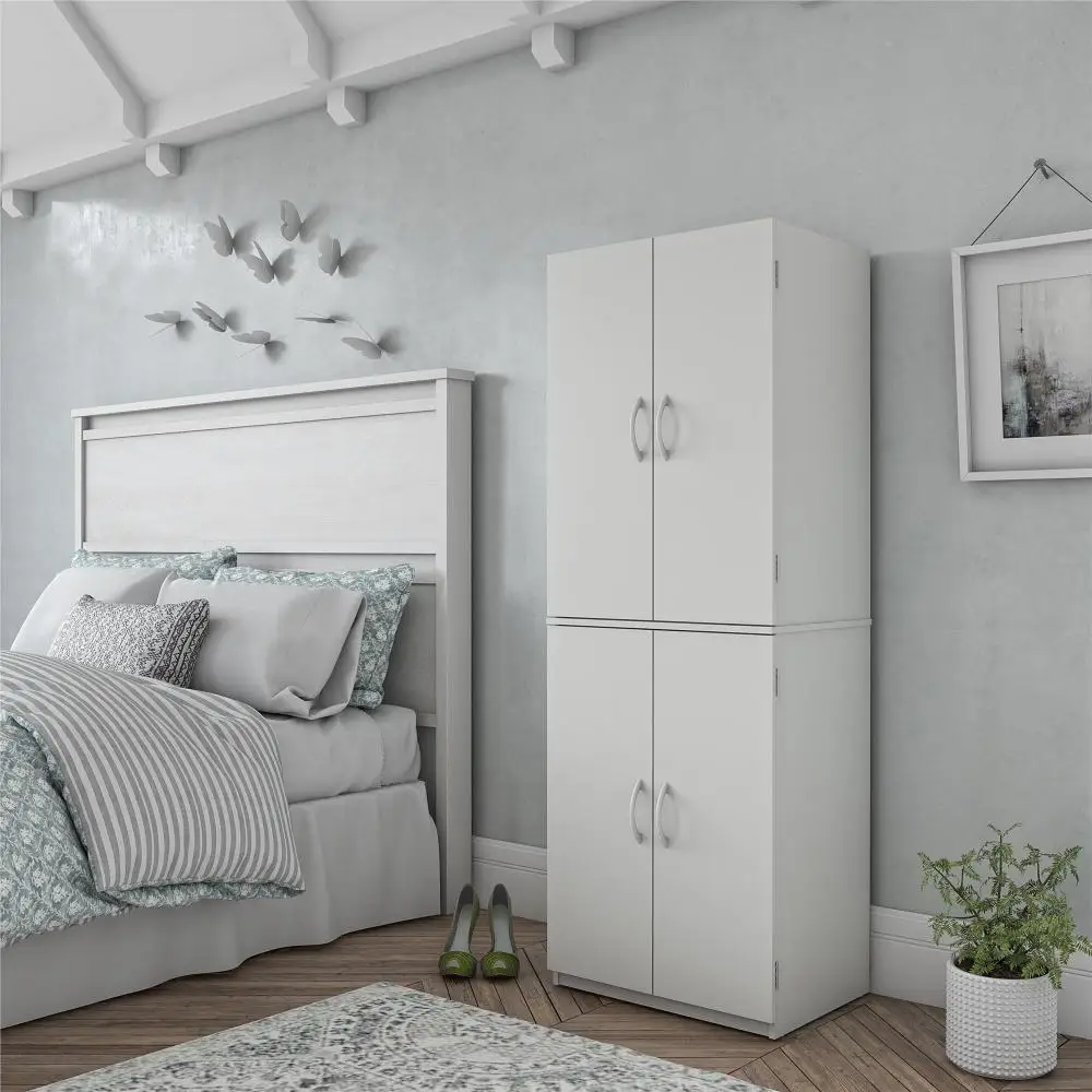 4-Door 5' Storage Cabinet,Bedroom Cabinets, Living Room Cabinets, Bathroom Cabinets White Stipple(US Stock)
4-Door 5' Storage Cabinet,Bedroom Cabinets, Living Room Cabinets, Bathroom Cabinets White Stipple(US Stock)