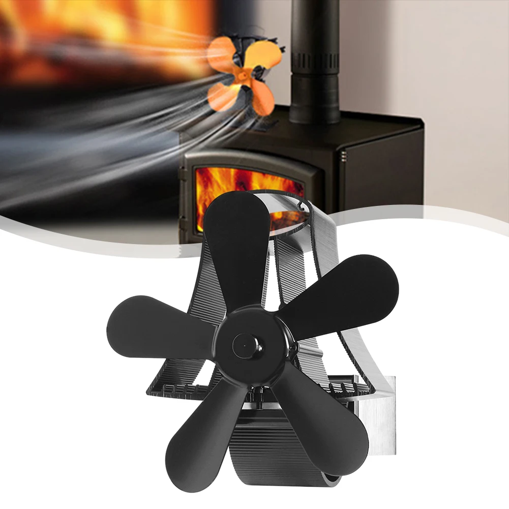 High Performance Stove Fan 5 Blade Heat Powered Hanging Flue Pipe Fan Energy Efficient Silent Operation Easy Installation
High Performance Stove Fan 5 Blade Heat Powered Hanging Flue Pipe Fan Energy Efficient Silent Operation Easy Installation