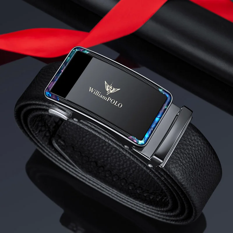 High grade fashionable leather belt with automatic buckle Personalized versatile business
High grade fashionable leather belt with automatic buckle Personalized versatile business