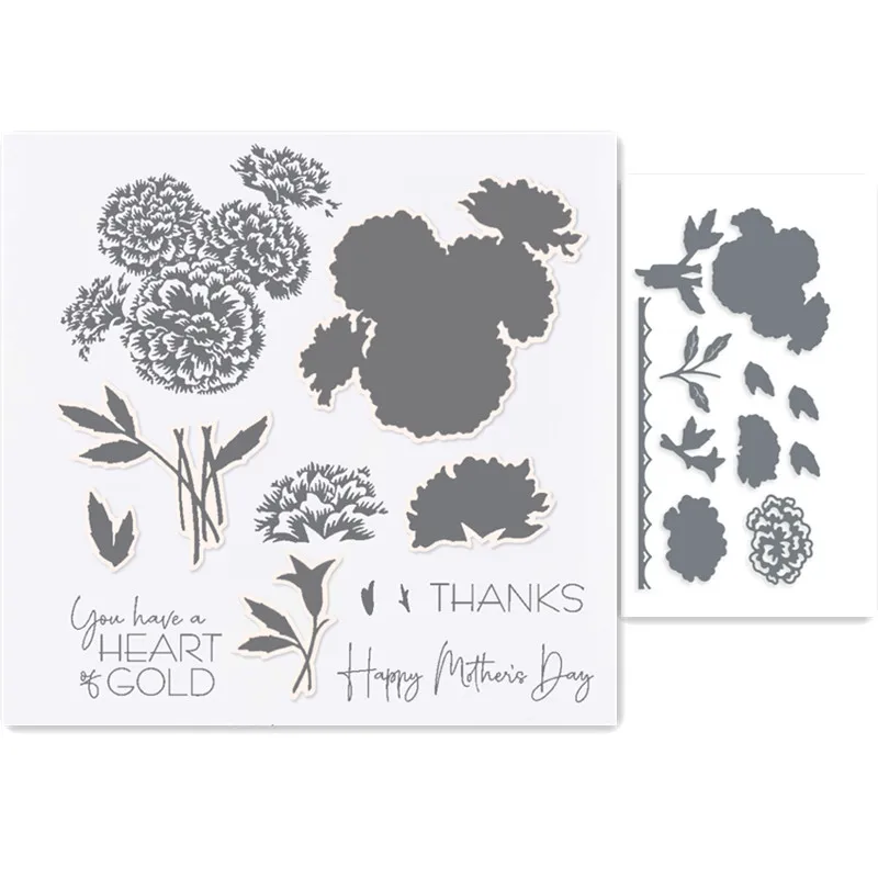 MARIGOLD MOMENTS Metal Cutting Dies And Rubber Stamps For Scrapbooking Making Embossing DIY Stencil Template DIY New Christmas
MARIGOLD MOMENTS Metal Cutting Dies And Rubber Stamps For Scrapbooking Making Embossing DIY Stencil Template DIY New Christmas