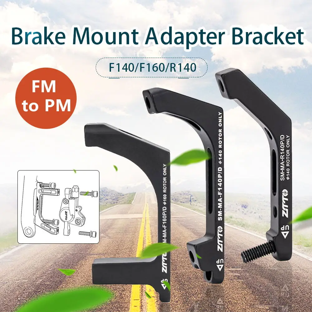 Disc Bike Brake Caliper Adapter Flat Mount To Post Mount Bicycle Caliper Converter Accessories For F140/F160/R140 Rotor
Disc Bike Brake Caliper Adapter Flat Mount To Post Mount Bicycle Caliper Converter Accessories For F140/F160/R140 Rotor