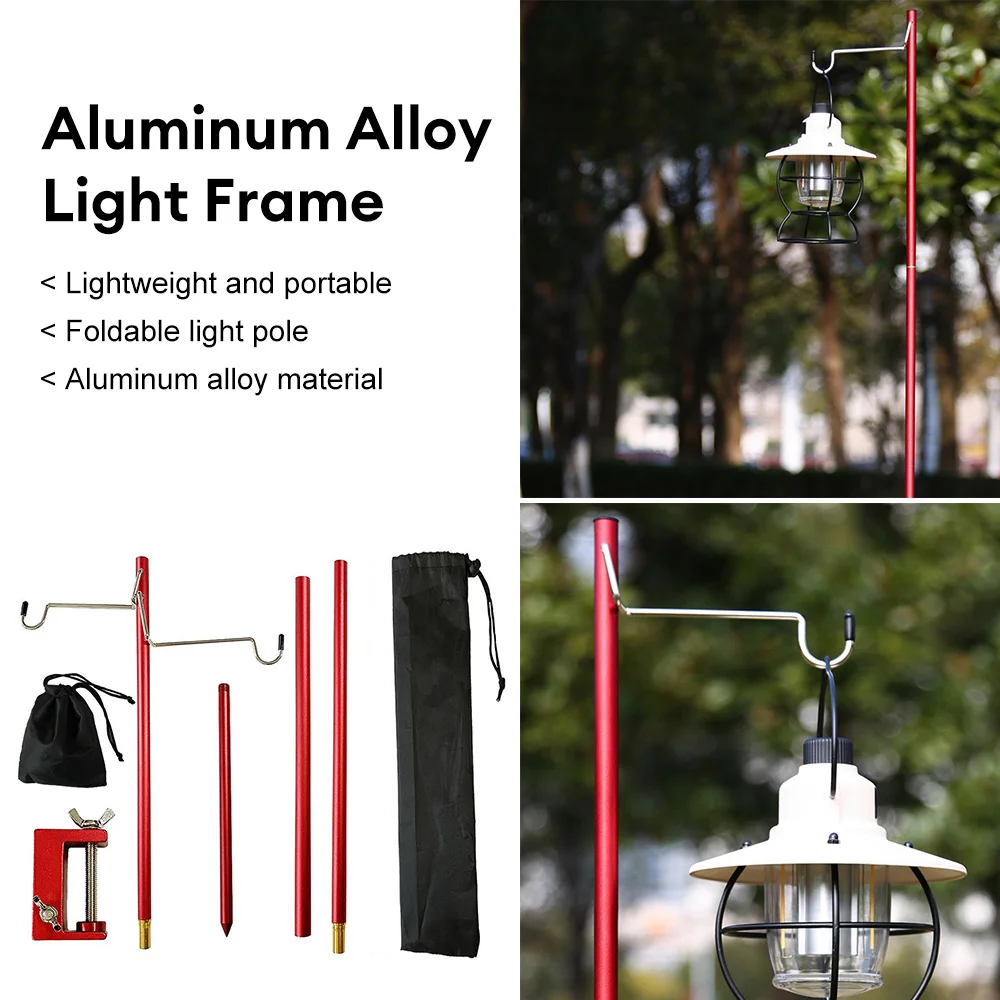 Folding Camping Lamp Stand Aluminum Alloy Hanging Light Fixing Stand Fishing Lantern Holder Outdoor Lighting Support Brackets
Folding Camping Lamp Stand Aluminum Alloy Hanging Light Fixing Stand Fishing Lantern Holder Outdoor Lighting Support Brackets