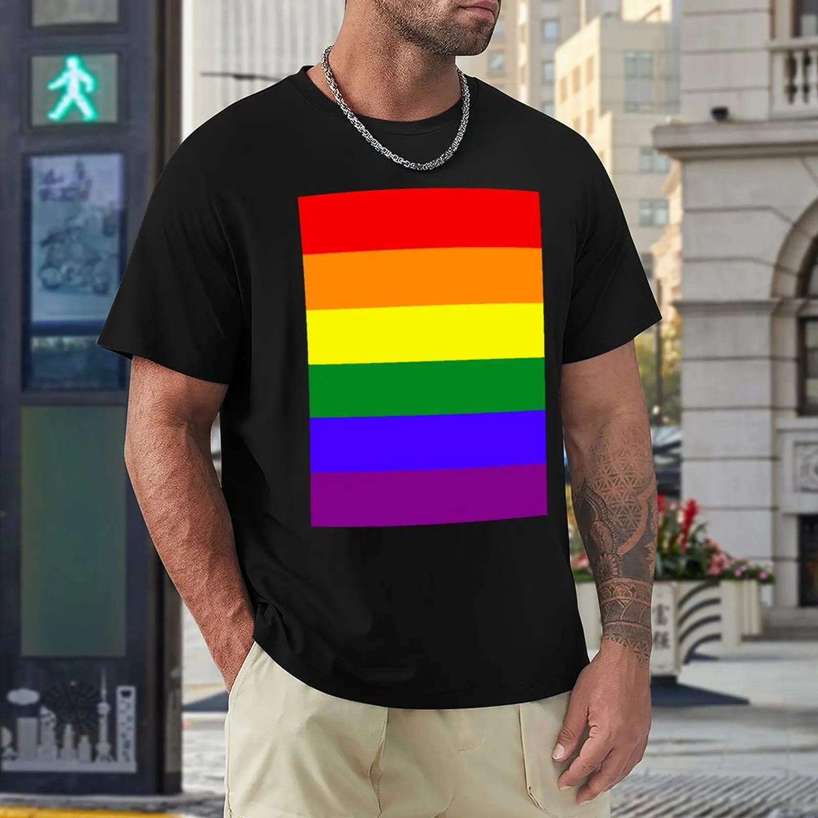 Graphic Vintage Rainbow LGBTA Flag Top Tee High Grade Activity Competition USA Size
Graphic Vintage Rainbow LGBTA Flag Top Tee High Grade Activity Competition USA Size