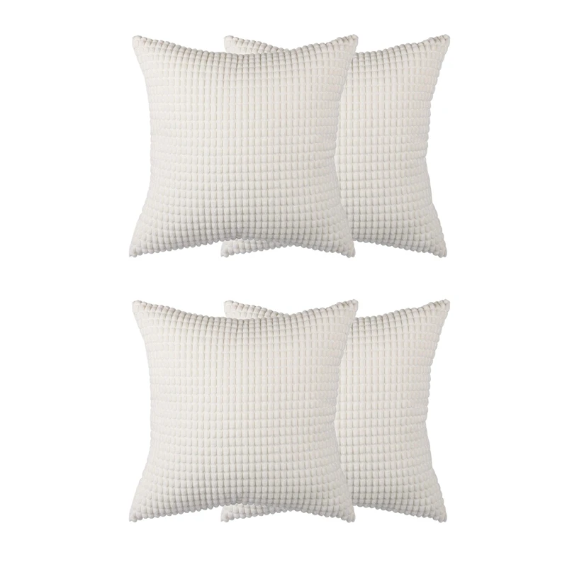 Pack of 4, Corduroy Soft Solid Christmas Decorative Square Throw Pillow Covers Set Cushion Case for Sofa Bedroom Car
Pack of 4, Corduroy Soft Solid Christmas Decorative Square Throw Pillow Covers Set Cushion Case for Sofa Bedroom Car