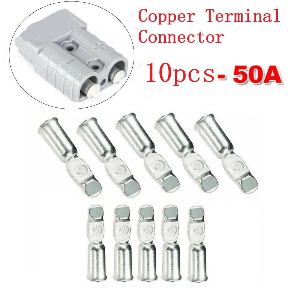 10pc For Anderson Plug Connector 50A 12AWG Caravan Trailer Solar Truck Suitable For Anderson Forklift Battery Connector Part
10pc For Anderson Plug Connector 50A 12AWG Caravan Trailer Solar Truck Suitable For Anderson Forklift Battery Connector Part