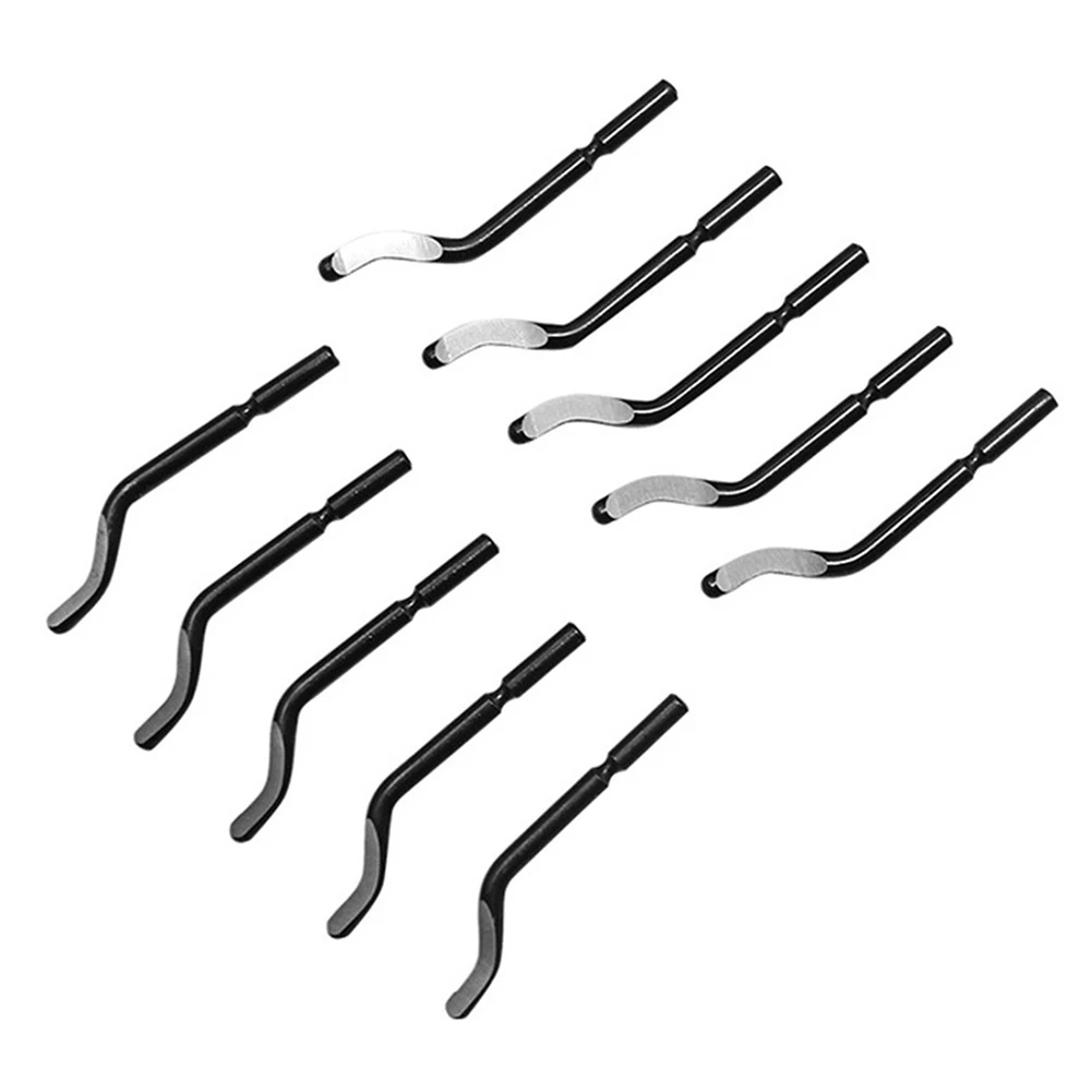 RB1000 Handle Burr Metal Deburring Remover Cutting Tool With 10pcs Rotary Deburr Blades Removing For Aluminium Copper Wooden
RB1000 Handle Burr Metal Deburring Remover Cutting Tool With 10pcs Rotary Deburr Blades Removing For Aluminium Copper Wooden