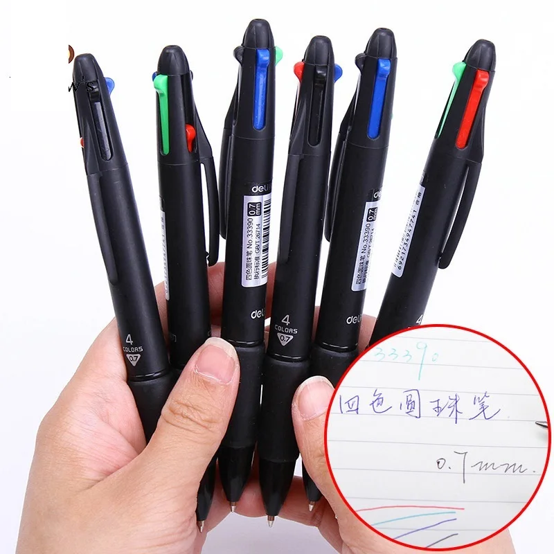 4 in 1 MultiColor Pen Creative Ballpoint Pen Colorful Retractable Ballpoint Pens Multifunction Pen For Marker Writing Stationery
4 in 1 MultiColor Pen Creative Ballpoint Pen Colorful Retractable Ballpoint Pens Multifunction Pen For Marker Writing Stationery