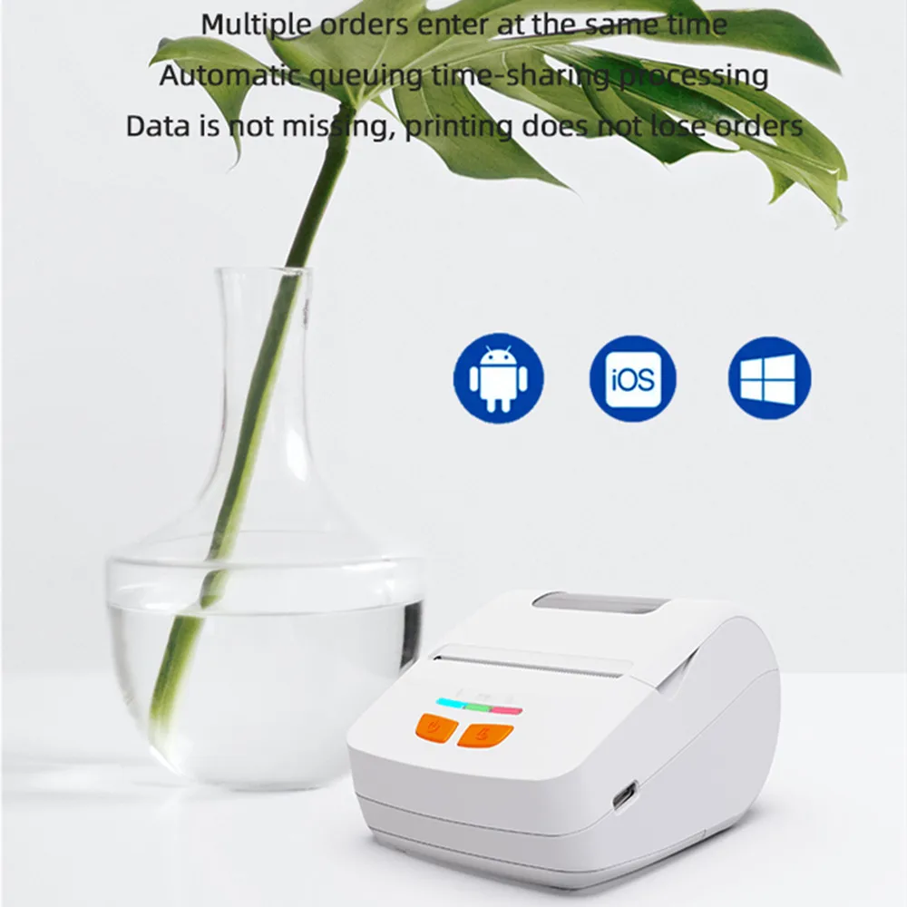 Wireless Portable Receipt Printer Mini Bluetooth Thermal Printers Mobile Phone 58mm Android IOS PC Pocket Bill Makers Impresora
Wireless Portable Receipt Printer Mini Bluetooth Thermal Printers Mobile Phone 58mm Android IOS PC Pocket Bill Makers Impresora