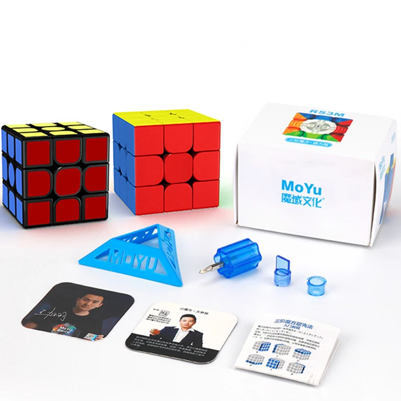 Professional 3X3 Puzzle Magnetic Speed Cube High Quality Moyu Maglev Upgrade RS3M Children Kids Educational Toys Gift
Professional 3X3 Puzzle Magnetic Speed Cube High Quality Moyu Maglev Upgrade RS3M Children Kids Educational Toys Gift