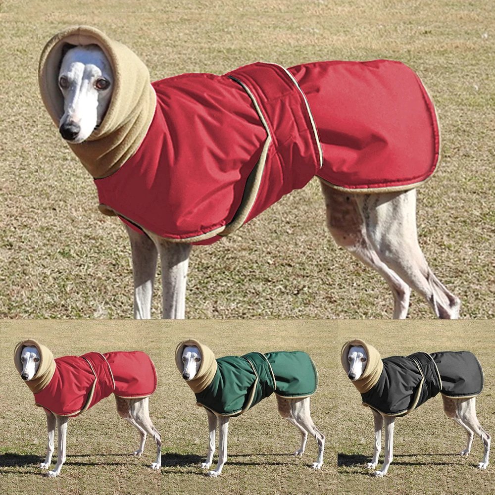 Winter Dog Clothes Warm Waterproof Thick Dog Jacket Clothing Red Black Dog Coat with Leash Hole for Medium Large Dogs Greyhound
Winter Dog Clothes Warm Waterproof Thick Dog Jacket Clothing Red Black Dog Coat with Leash Hole for Medium Large Dogs Greyhound