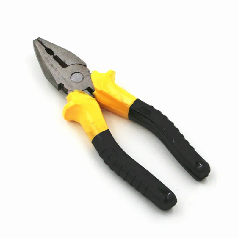 6"/150mm Electrician Plier Wire Cable Cutter Scissors Flat Nose Multi-function Tiger Plier Letter Handle Alloy Steel Manual Tool
6"/150mm Electrician Plier Wire Cable Cutter Scissors Flat Nose Multi-function Tiger Plier Letter Handle Alloy Steel Manual Tool