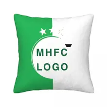 Israel Maccabi Haifa F.C MHFC Champion Pillowcase with Pillow Core Suitable for Indoor Bed Home Sofa Bedroom Pillow Cushion