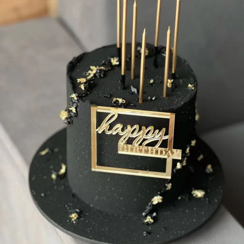 Gold Happy Birthday Cake Toppers Side Acrylic Birthday Cupcake Topper For Baby Shower Birthday Party Cake Decorations Supplies
Gold Happy Birthday Cake Toppers Side Acrylic Birthday Cupcake Topper For Baby Shower Birthday Party Cake Decorations Supplies