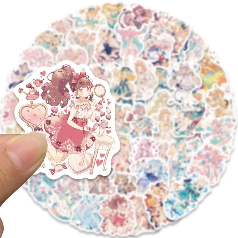 60pcs Cute Cartoon Anime Doll Stickers, Girl Waterproof Vinyl Stickers for Water Bottle Travel Case Computer Wall Skateboard
60pcs Cute Cartoon Anime Doll Stickers, Girl Waterproof Vinyl Stickers for Water Bottle Travel Case Computer Wall Skateboard